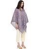 PLEATS PLEASE ISSEY MIYAKE PLEATS PLEASE ISSEY MIYAKE Navy & Pink Basket Madame-T Scarf - 2