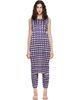 PLEATS PLEASE ISSEY MIYAKE PLEATS PLEASE ISSEY MIYAKE Navy Basket Midi Dress - 1