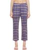 PLEATS PLEASE ISSEY MIYAKE PLEATS PLEASE ISSEY MIYAKE Navy Basket Trousers - 1