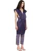 PLEATS PLEASE ISSEY MIYAKE PLEATS PLEASE ISSEY MIYAKE Navy Lucid Pleats Top - 2