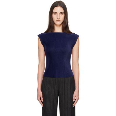 PLEATS PLEASE ISSEY MIYAKE PLEATS PLEASE ISSEY MIYAKE Navy Mist September Top