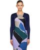 PLEATS PLEASE ISSEY MIYAKE PLEATS PLEASE ISSEY MIYAKE Navy Monthly Colors September Cardigan - 1