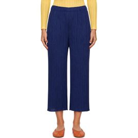 PLEATS PLEASE ISSEY MIYAKE PLEATS PLEASE ISSEY MIYAKE Navy Monthly Colors September Trousers
