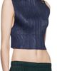 PLEATS PLEASE ISSEY MIYAKE PLEATS PLEASE ISSEY MIYAKE Navy Tune Top - 2