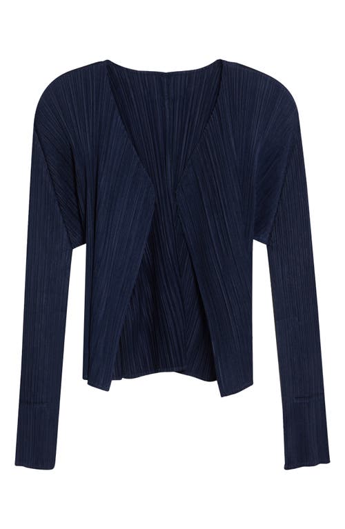 Pleats Please Issey Miyake Pleats Please Issey Miyake New Colorful Basics 4 Pleated Cardigan
