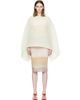 PLEATS PLEASE ISSEY MIYAKE PLEATS PLEASE ISSEY MIYAKE Off-White Madame-T May Scarf - 1