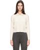 PLEATS PLEASE ISSEY MIYAKE PLEATS PLEASE ISSEY MIYAKE Off-White Monthly Colors August Cardigan - 1