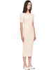 PLEATS PLEASE ISSEY MIYAKE PLEATS PLEASE ISSEY MIYAKE Off-White Monthly Colors August Midi Dress - 2