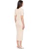 PLEATS PLEASE ISSEY MIYAKE PLEATS PLEASE ISSEY MIYAKE Off-White Monthly Colors August Midi Dress - 3