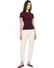 PLEATS PLEASE ISSEY MIYAKE PLEATS PLEASE ISSEY MIYAKE Off-White Monthly Colors August Trousers - 4