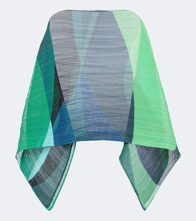 Pleats Please Issey Miyake Pleats Please Issey Miyake Orbit pleated shawl