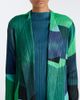 Pleats Please Issey Miyake Pleats Please Issey Miyake Orbit printed pleated cardigan - 3