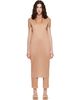 PLEATS PLEASE ISSEY MIYAKE PLEATS PLEASE ISSEY MIYAKE Pink Monthly Colors June Midi Dress - 1