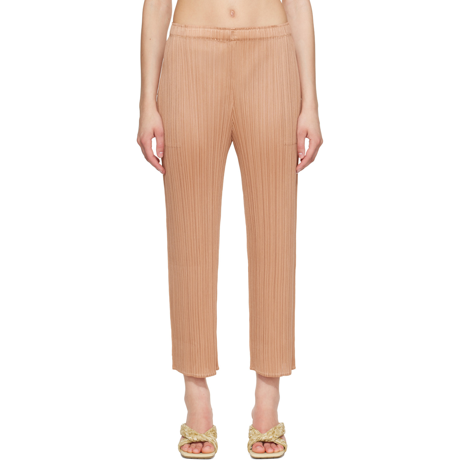PLEATS PLEASE ISSEY MIYAKE - Pink Monthly Colors June Trousers