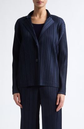 Pleats Please Issey Miyake Pleats Please Issey Miyake Pleated Blazer