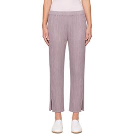 PLEATS PLEASE ISSEY MIYAKE PLEATS PLEASE ISSEY MIYAKE Purple Monthly Colors August Trousers