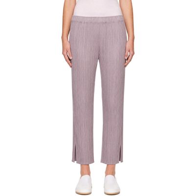 PLEATS PLEASE ISSEY MIYAKE PLEATS PLEASE ISSEY MIYAKE Purple Monthly Colors August Trousers