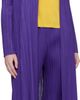 PLEATS PLEASE ISSEY MIYAKE PLEATS PLEASE ISSEY MIYAKE Purple Monthly Colors November Trousers - 4