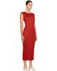 PLEATS PLEASE ISSEY MIYAKE PLEATS PLEASE ISSEY MIYAKE Red Monthly Colors September Midi Dress - 2
