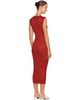 PLEATS PLEASE ISSEY MIYAKE PLEATS PLEASE ISSEY MIYAKE Red Monthly Colors September Midi Dress - 3