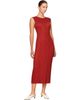 PLEATS PLEASE ISSEY MIYAKE PLEATS PLEASE ISSEY MIYAKE Red Monthly Colors September Midi Dress - 4