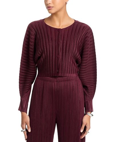 Pleats Please Issey Miyake Pleats Please Issey Miyake Rib Pleats January Cardigan