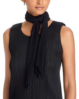 Pleats Please Issey Miyake Pleats Please Issey Miyake Skinny Pleated Scarf