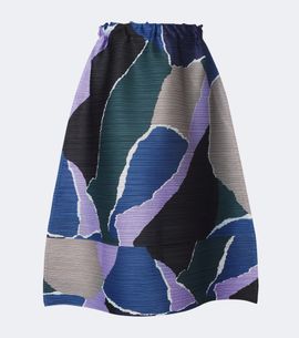 Pleats Please Issey Miyake Pleats Please Issey Miyake Surprise! pleated printed midi skirt