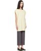 PLEATS PLEASE ISSEY MIYAKE PLEATS PLEASE ISSEY MIYAKE Yellow Monthly Colors July Minidress - 2