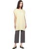 PLEATS PLEASE ISSEY MIYAKE PLEATS PLEASE ISSEY MIYAKE Yellow Monthly Colors July Minidress - 4