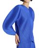 Pleats Please Issey Miyake Women's Coast Pleated Blouse - 6