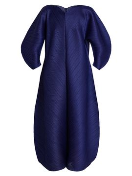 Pleats Please Issey Miyake Women's Coast Pleated Midi-Dress