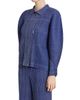 Pleats Please Issey Miyake Women's Denim-Look Plissé Jacket - 4