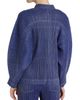 Pleats Please Issey Miyake Women's Denim-Look Plissé Jacket - 5