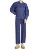 Pleats Please Issey Miyake Women's Denim-Look Plissé Pants - 2