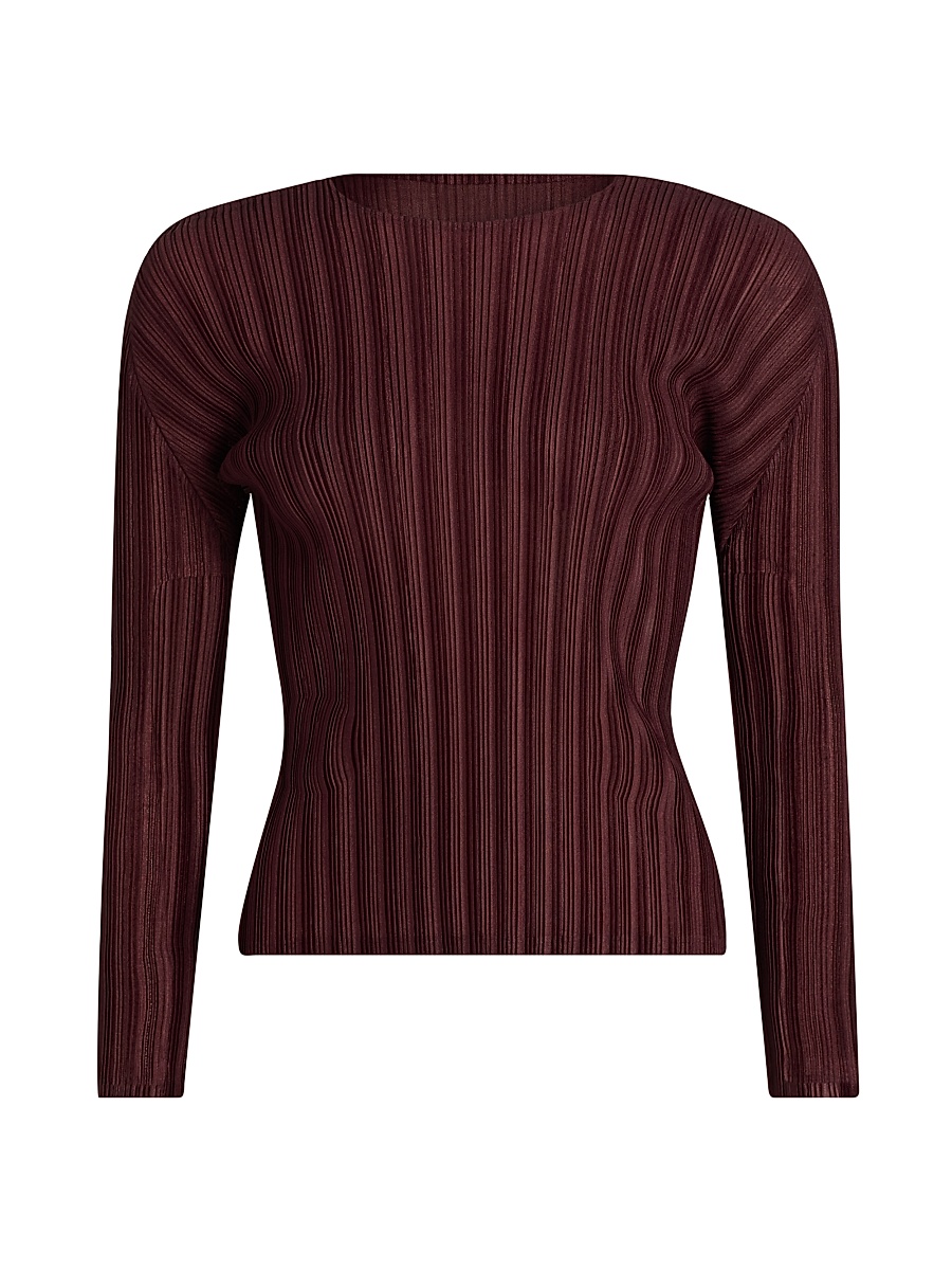 Pleats Please Issey Miyake - Women's January Rib-Knit Top