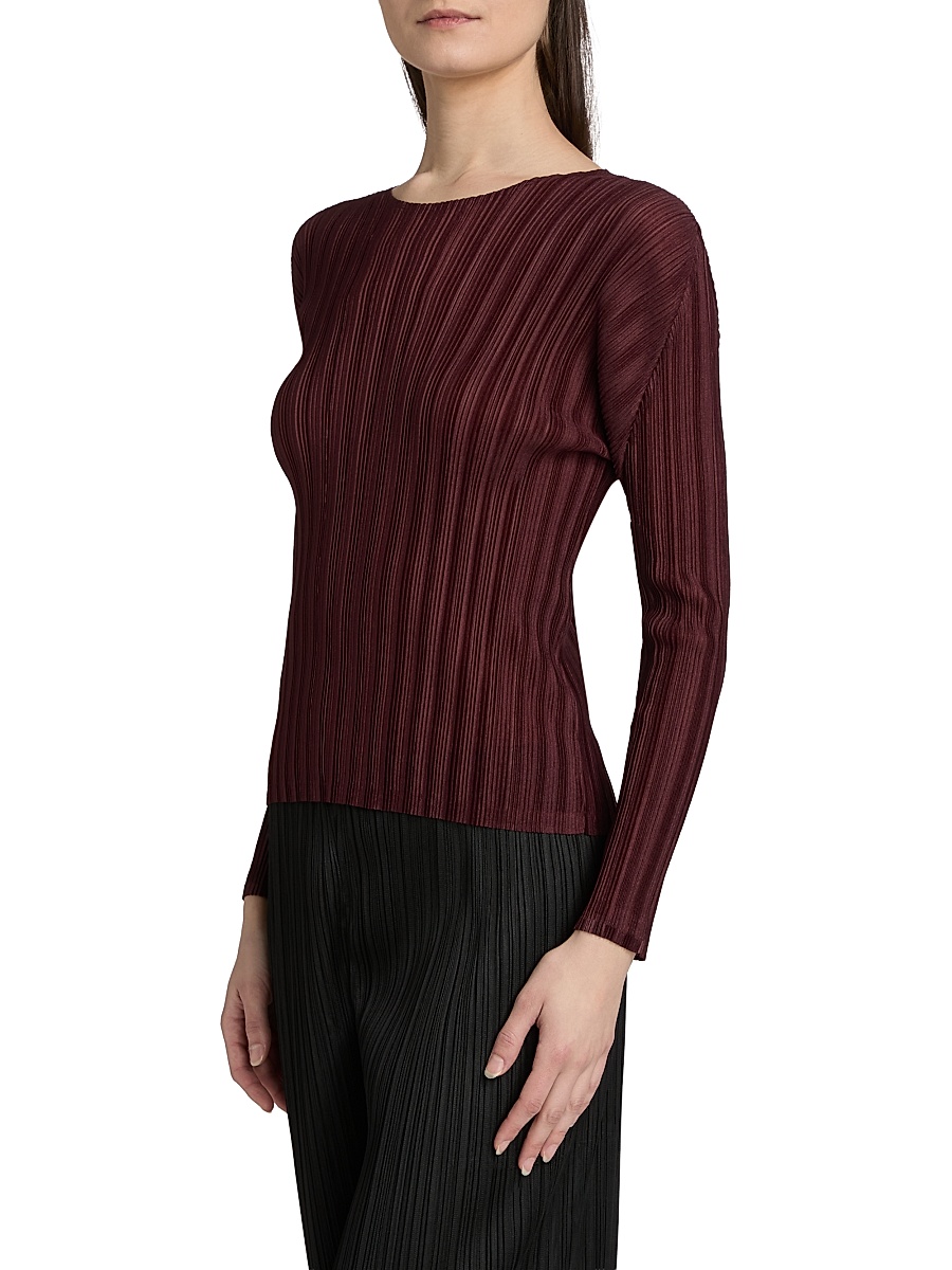 Pleats Please Issey Miyake - Women's January Rib-Knit Top