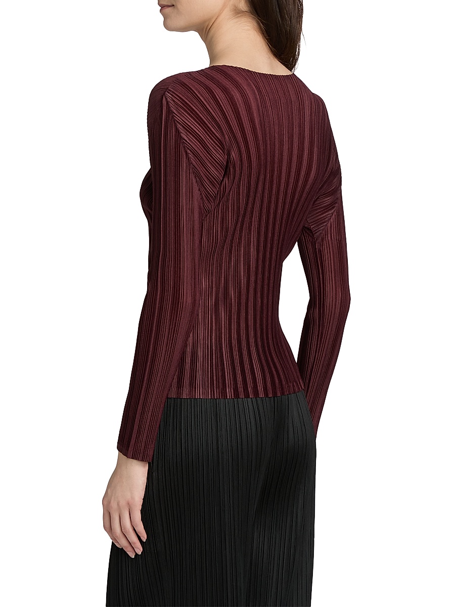 Pleats Please Issey Miyake - Women's January Rib-Knit Top