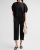 Pleats Please Issey Miyake Women's July Pleated Crop Pants - 2