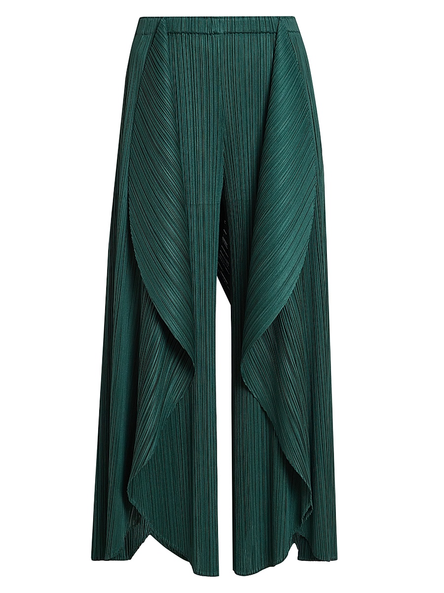 Pleats Please Issey Miyake - Women's Leaf Plissé Pants