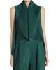 Pleats Please Issey Miyake Women's Leaf Plissé Sleeveless Top - 3