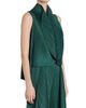 Pleats Please Issey Miyake Women's Leaf Plissé Sleeveless Top - 4