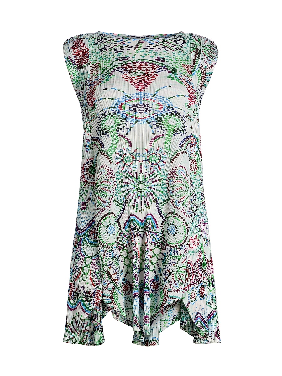 Pleats Please Issey Miyake - Women's Light Festival Printed Top