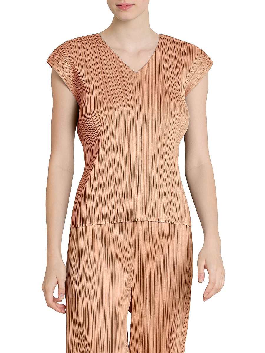 Pleats Please Issey Miyake - Women's Monthly Colors: June Pleated Top