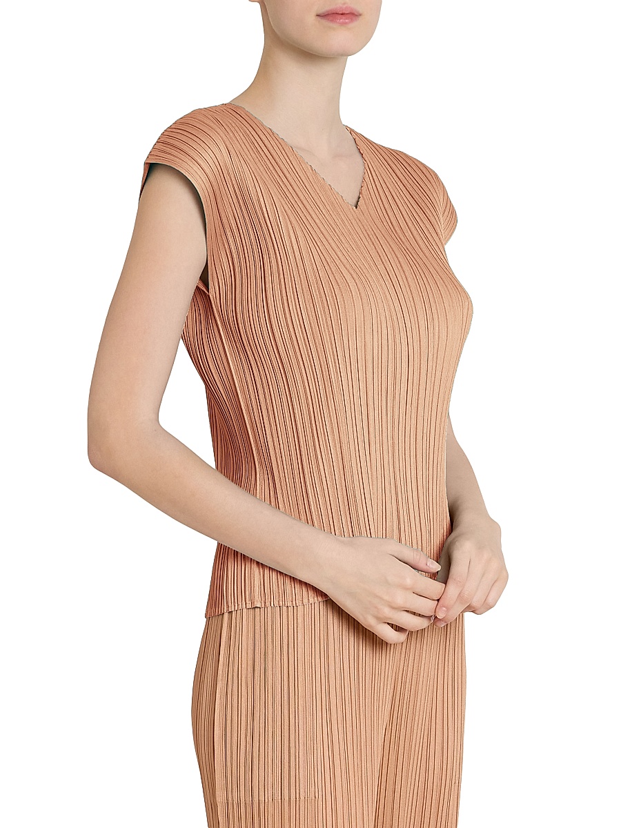 Pleats Please Issey Miyake - Women's Monthly Colors: June Pleated Top