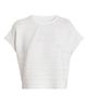 Pleats Please Issey Miyake Women's Step Knit Cotton-Blend Top - 1