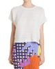 Pleats Please Issey Miyake Women's Step Knit Cotton-Blend Top - 3