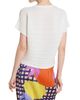 Pleats Please Issey Miyake Women's Step Knit Cotton-Blend Top - 5