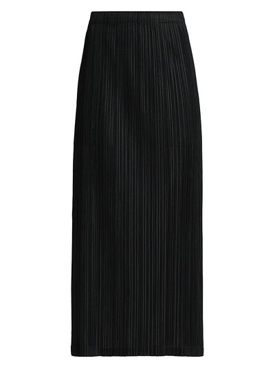 Pleats Please Issey Miyake Women's Thicker Bottoms Midi-Skirt
