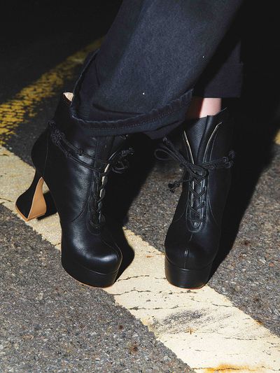 pleiades Ankle Boots Alina (Black)
